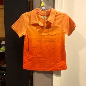 3t boys shirt orange ombré